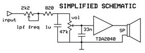 simplified schematic